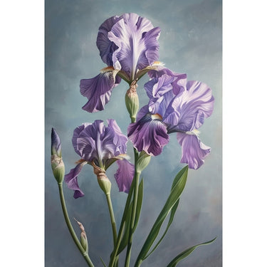 iris peinture
